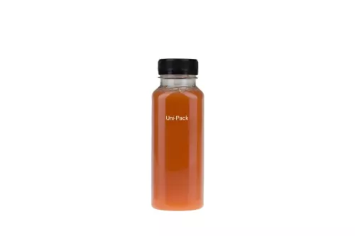 Butelka plastikowa rPET kwadratowa gładka 250 ml śr. 2/38 mm