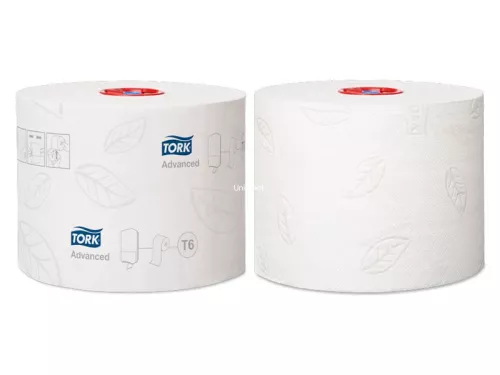 Papier toaletowy Tork Mid-size Advanced 2W, biały T6