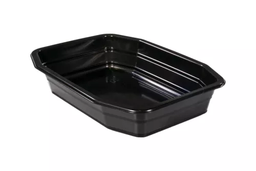 Tacka PP HMR 215x148x40 mm 800 ml 1-Komorowa, czarna (Duni 105222)