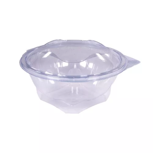 Pucharek okrągły 750ml UFO z wieczkiem na zawiasie