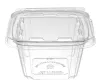 Prostokątne opakowanie Safe-T-Fresh 500ml