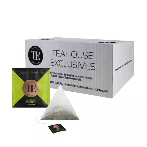 Herbata Teahouse Exclusives Green Jasmine 1,5g Gourmet Tea Bag Green Jasmine (opak. 60 szt po 1,5g)