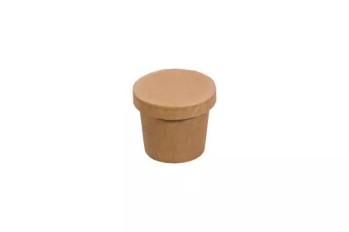 Pojemnik papierowy 30 ml kraft do sosów śr. 44mm