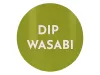 ETYKIETA KOKU PAP. OKRĄGŁA 4,5 CM DIP WASABI ROL= 500 SZT.