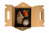 Pudełko cateringowe z uchwytem DIETA BOX na zestawy obiadowe 23x19x26/31 cm