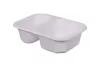 Tacka 2-dzielna 450 ml 160x112x45 mm MINI PP biała do zgrzewu