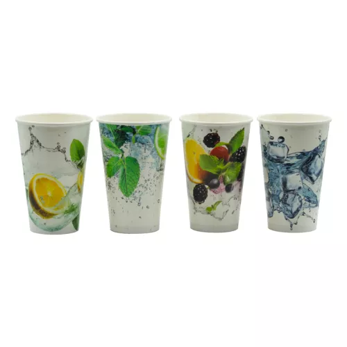 Kubek 400ml FRESH mix, śr. 90 mm do zimnych napojów
