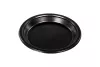 TALERZ PLASTIKOWY CZARNY PREMIUM 26 CM (50) (800)
