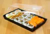 Pokrywka PET do opakowania papierowego premium 215x77mm (HP02) do sushi i pralin