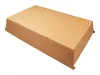 Pudełko cateringowe XXL, wieko do tacki z odpowietrznikami - brązowe 290/310x170/195 wys. 50 mm