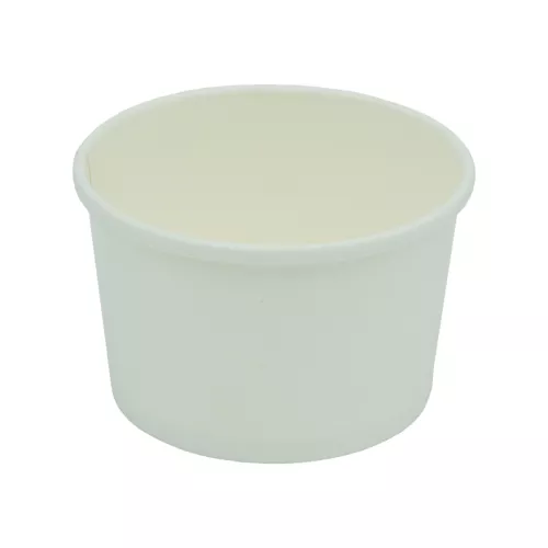 Pojemnik papierowy biały na zupę 200 ml śr. 98 mm