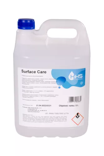 Surface Care - Płyn do nabłyszczania i konserwacji powierzchni ze stali nierdzewnej 5 L