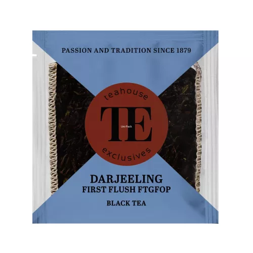 Herbata Darjeeling First Flush FTGFOP 3,5g Teahouse Exclusives Luxury Tea Bag (opak. 100 szt. po 3,5