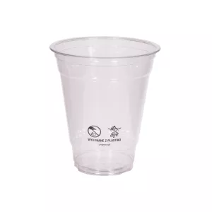 Wieczko płaskie PET śr. 96 mm z nacięciem X