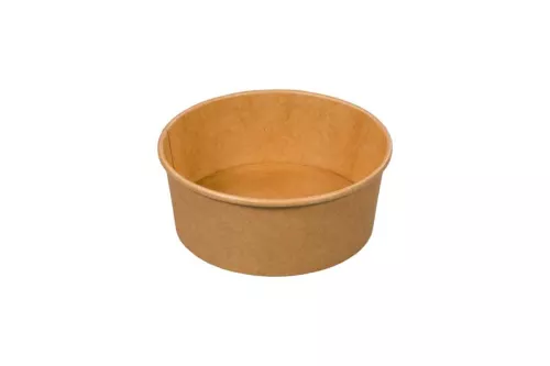 Wieczko PET do poj. sałatkowego kraft 16-26 oz 460/750ml śr 148 mm