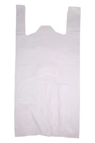 Reklamówka zrywka / Torba foliowa biała 44x70cm 14my