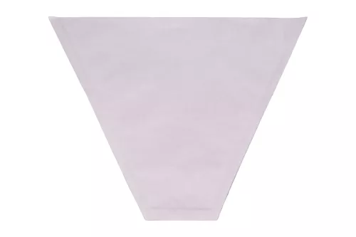 Torebka papierowa na frytki 200 g biała foliowana PE 210x165 mm
