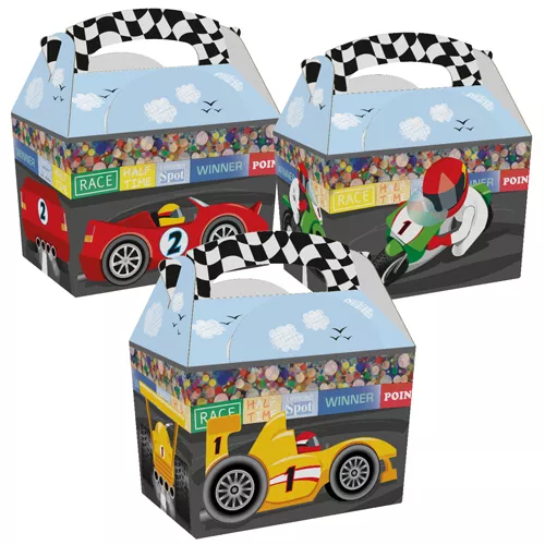Pudełko z rączką MEAL BOX race time 152x100x102 mm