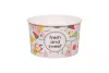 Pojemnik papierowy na lody i desery 245ml – wzór fresh and sweet