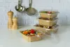 Wieczko kwadratowe PET 154x154x16 mm do pojemników Stretto™ 650/750 ml