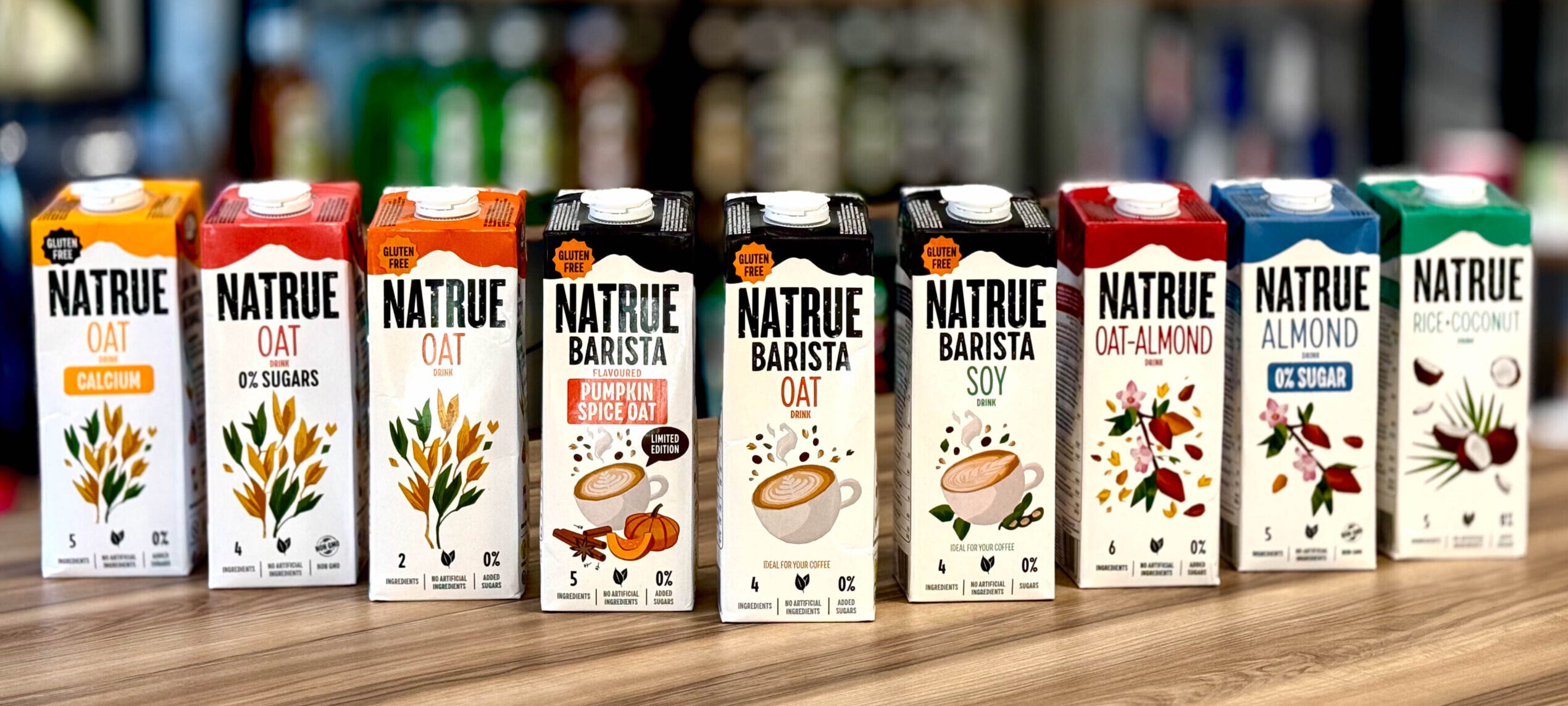 Nowość w naszej ofercie! 🥛🌱Napoje roślinne NATRUE już dostępne!