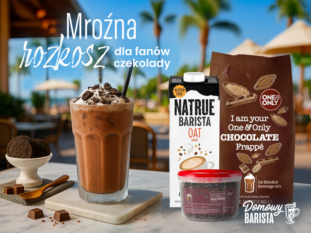 Z cyklu Domowy Barista: Czekoladowe Frappé – przepis na letnią rozkosz
