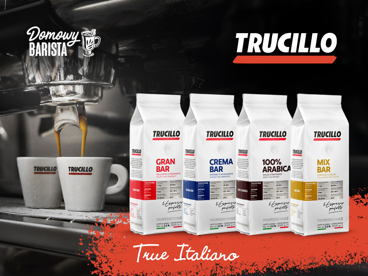 Z cyklu Domowy Barista prezentujemy: Trucillo – włoska kawa premium