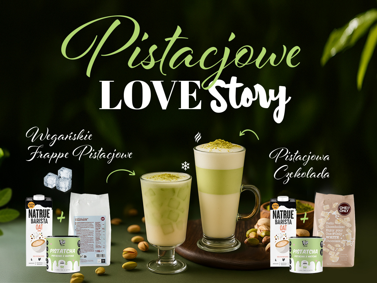 Z cyklu Domowy Barista:  PISTACJOWE LOVE STORY