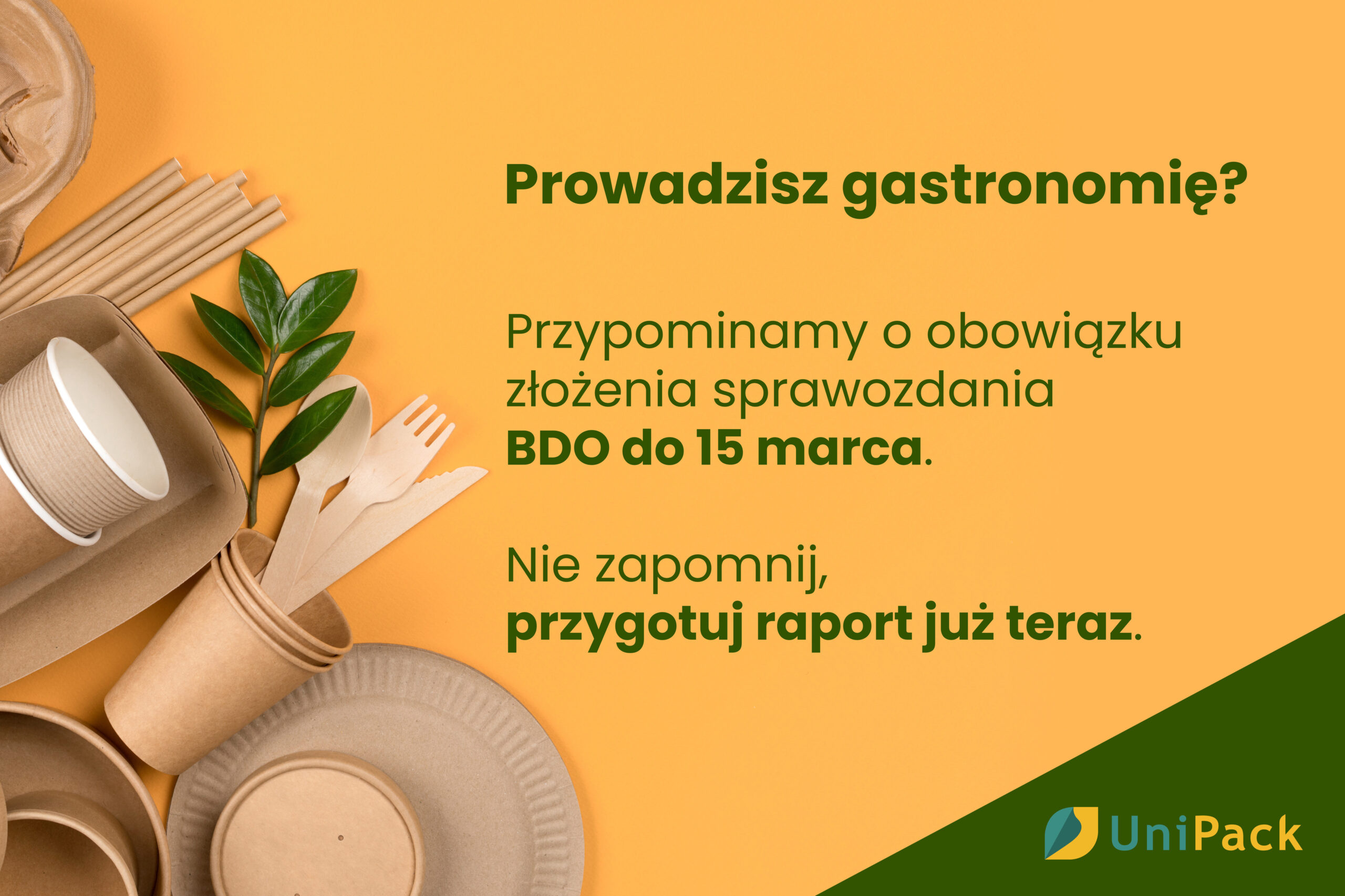 Przypominamy: termin składania raportów do Bazy Danych Odpadowych mija 15 marca!