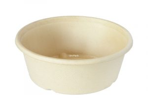 Miska Ecoecho® do sałatek poj. 1200ml, śr. 194mm, brązowa