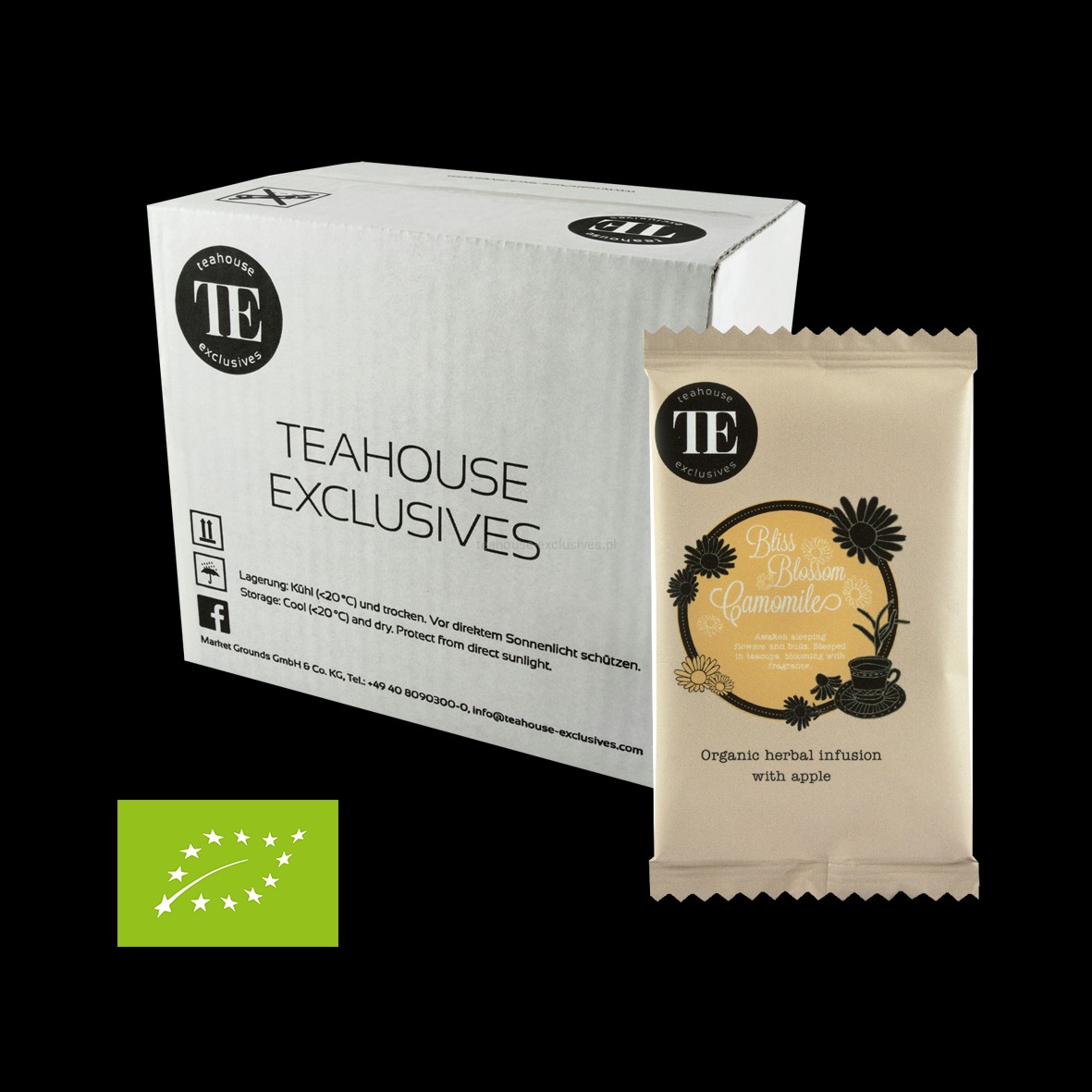 Herbata Teahouse Exclusives Organic Tea Bliss Blossom Camomile (opak