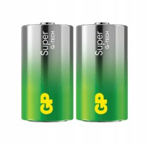 Baterie LR20 1,5V GP Alkaline (2szt)
