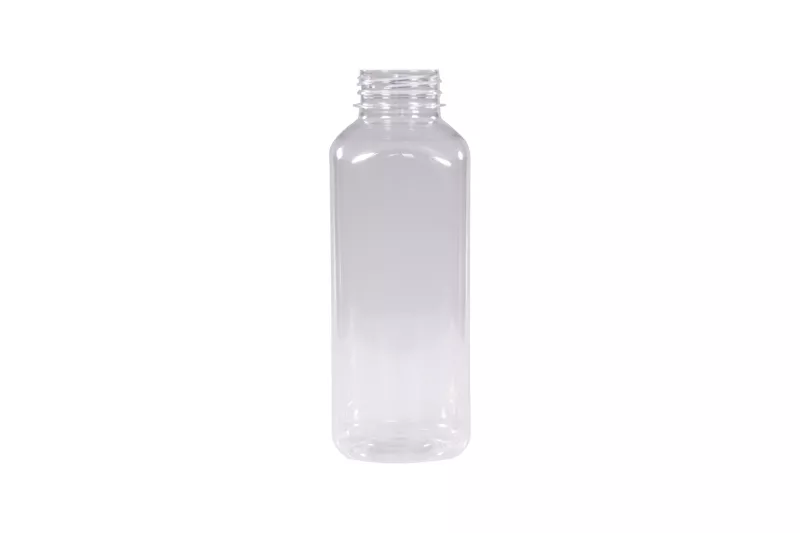 Butelka plastikowa PET kwadratowa gładka 330 ml śr. 2/38 mm
