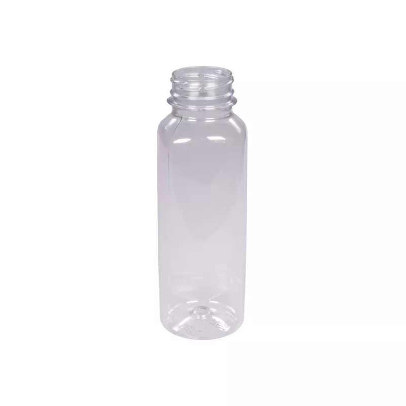 Butelka plastikowa PET kwadratowa 300 ml śr. 2/38 mm gładka light