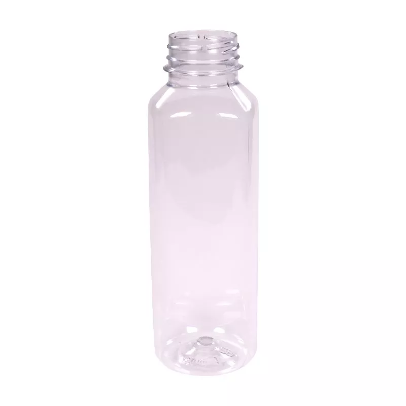 Butelka plastikowa PET kwadratowa 400 ml śr. 2/38 mm gładka light