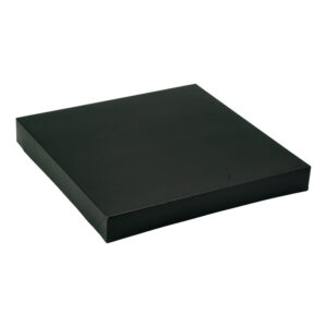 Wieczko papierowe excellent 32×32×4 cm czarne, premium