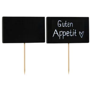 Patyczki fingerfood 9 cm Blackboard / tabliczka
