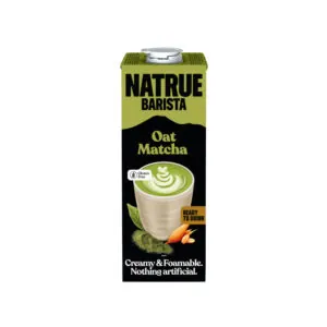 NATRUE Barista Oat Matcha Drink - naturalny napój owsiany z dodatkiem matcha