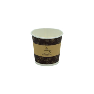 Kubek papierowy Plastic FREE 100ml śr.62mm, 'filiżanka', bez SUP