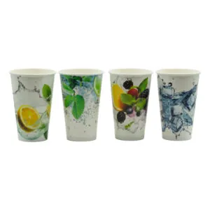 Kubek 400ml FRESH mix, śr. 90 mm do zimnych napojów