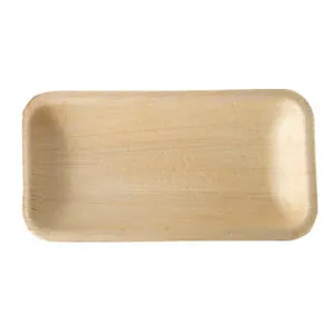 Tacka z liści palmowych kwadratowy 24x16,5 cm, wys. 2 cm