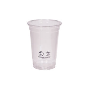 Kubek plastikowy PET 200 ml 10oz/śr.78 mm z logo żółw