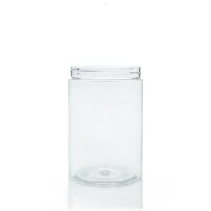 Słoik PET 750ml do kosmetyków i żywności, gwint 89/400 (paleta)