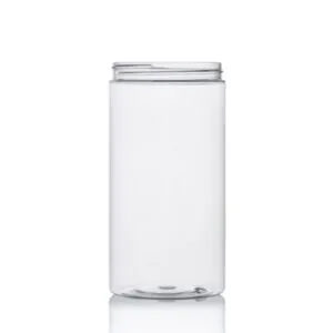 Słoik PET 1000ml do kosmetyków i żywności, gwint 89/400 (paleta)