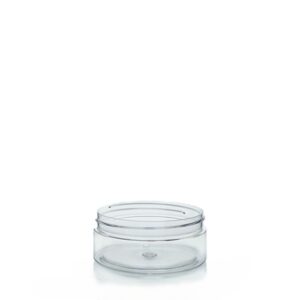 Słoik PET 200ml do kosmetyków i żywności, gwint 100/400 (paleta)