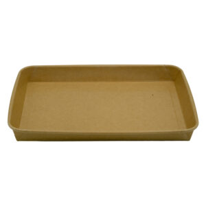 Pudełko papierowe YUMI™ 256x182mm (HP11) kraft do sushi (spód)