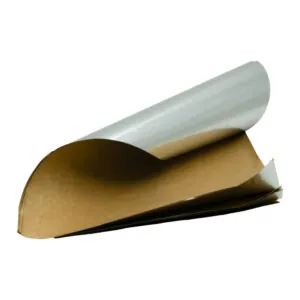 Arkusze papierowe brązowe z aluminium 21,5x34 cm