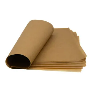 Papier do pieczenia 30x40 cm / Arkusz 2 str. silikonowany, brązowy