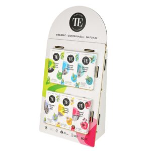 Prezenter pionowy do herbat Organic na 6 smaków