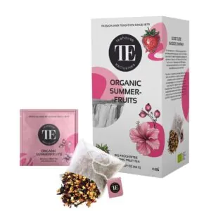 Herbata ORGANIC SUMMERFRUITS 3g : Intensywnie Owocowa Mieszanka - Teahouse Exclusives